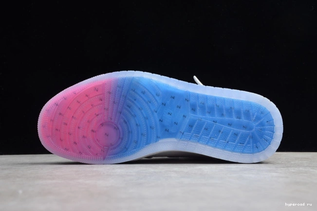 Jordan White Retro Racer High CK6637-104 Air Blue 1 Zoom 1004